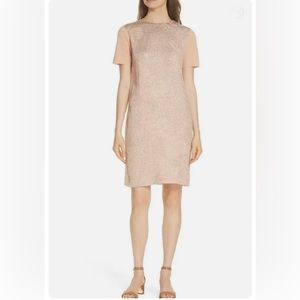 ❤️Tory Burch NWT Floral Cloque Jacquard Front Sweater Dress.  Size XL.